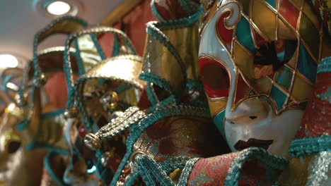 Bright-colorful-Venetian-masks