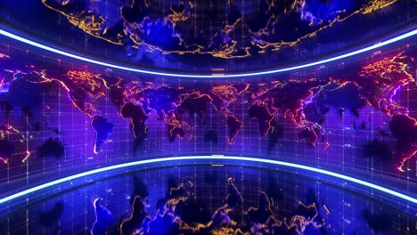 Animated-World-Map-for-Projects