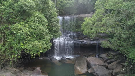 Waterfall-in-Jungle-Forest