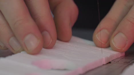 Cutting-Tiny-Shapes-from-Foam-Plastic