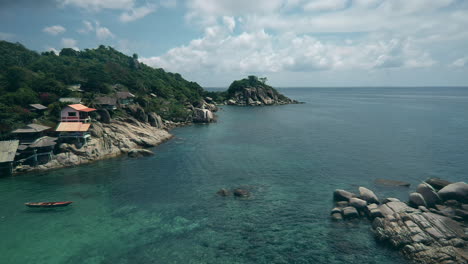 Tropisches-Paradiesresort---Thailändische-Insel