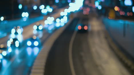 Stadtverkehr-In-Der-Nacht