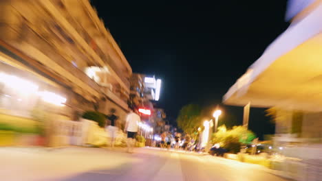 Hyperlapse-of-moving-through-the-busy-night-street