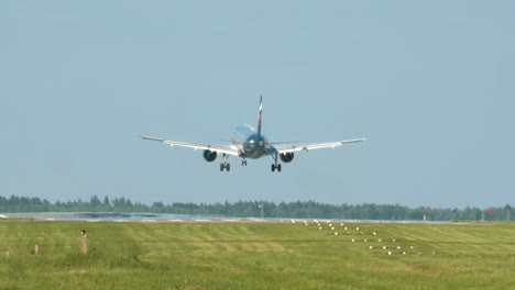 Airplane-Landing-On-Runway