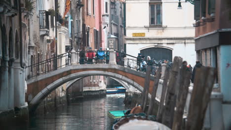 Alltag-In-Venedig,-Italien