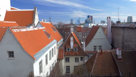 Häuser-Von-Tallinn-Mit-Roten-Und-Orangefarbenen-Dächern