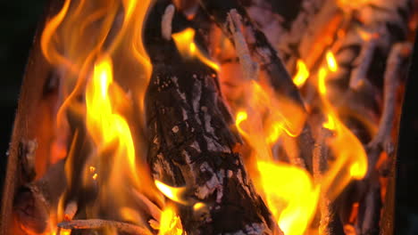Charcoal-and-Fire-Flame-Closeup