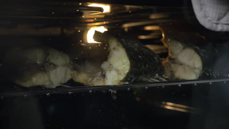 Cooking-Grilled-Fish-in-the-Oven