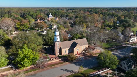 Colonial-Williamsburg-church:-Bruton-Parish-Episcopal-Church
