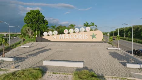 Sign-of-welcome-to-San-Pedro-de-Macoris-city-in-Dominican-Republic
