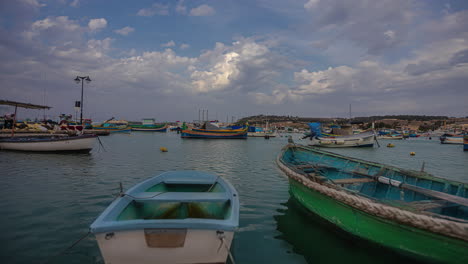 The-back-and-forth-movements-of-Marsaxlokk's-fishing-boats-on-the-water