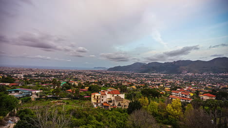 Panoramablick-über-Eine-Sizilianische-Landschaft.-Zeitraffer