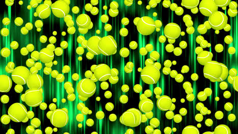 Tennisball-Hintergrundschleife-Kachel-Tennis