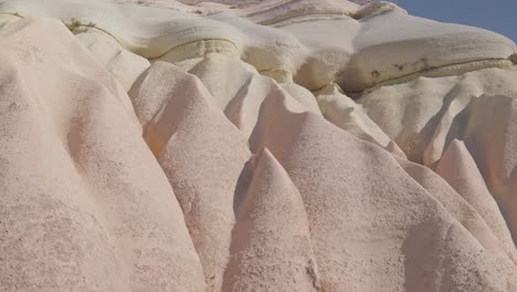 Clima-Natural-Erosión-Formaciones-Rocosas-De-Arenisca-De-Toba-Suave-Capadocia