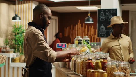 African-american-farmer-opening-local-zero-waste-store