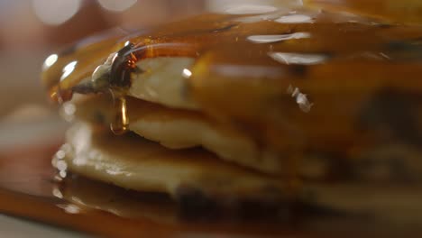 Golden-Syrup-Dripping-over-Stacked-Homemade-Pancakes