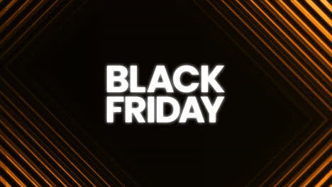 Black-Friday-graphic-element-with-sleek-orange-neon-lines