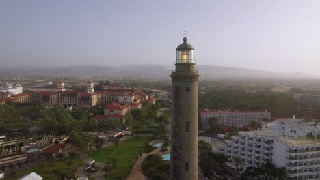 Resort-area-and-Maspalomas-Lighthouse-aerial-view