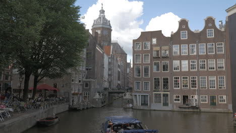 Amsterdam-city-scene-with-Basilica-of-Saint-Nicholas-Netherlands