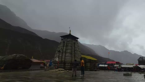 Time-lapse-of-Kedarnath-temple