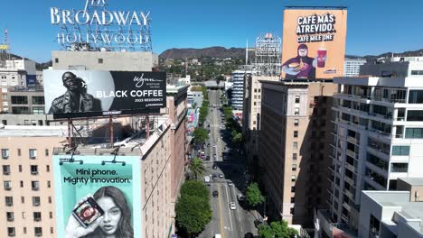 Hollywood-Boulevard-En-Los-Ángeles,-California,-Estados-Unidos.