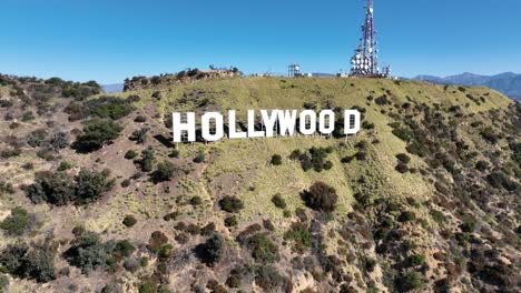 Cartel-De-Hollywood-En-Los-Ángeles,-California,-Estados-Unidos.