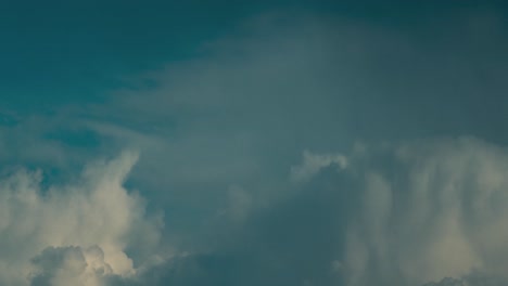 A-beautiful-time-lapse-of-a-big-white-clouds-surfing-in-the-sky,-Israel-middle-east,-close-up-shot,-Sony-mirrorless-camera,-4K-video