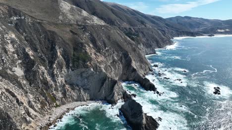 Coastal-Rocks-At-Highway-1-In-California-United-States