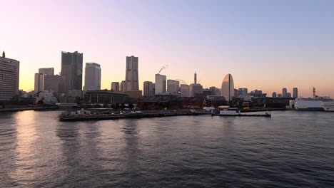 Yokohama-Minatomirai-Stadtbild-Und-Mt