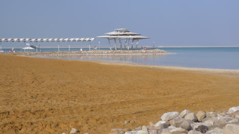 Resort-on-the-shore-of-Dead-Sea-in-Israel