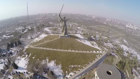 Aerial-view-of-Mamaev-Kurgan-memorial-in-Volgograd-Russia
