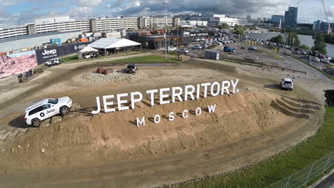 Flying-over-the-Jeep-off-road-vehicles-at-test-drive