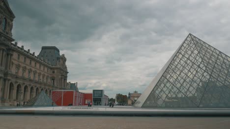 In-the-Louvre-courtyard-with-Grand-Pyramid