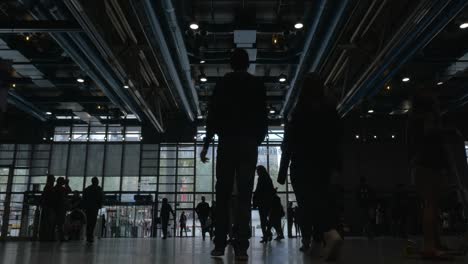 People-traffic-in-the-hall-of-Pompidou-Centre