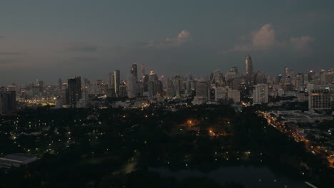 Cityscape-of-Bangkok-in-the-dusk-Thailand