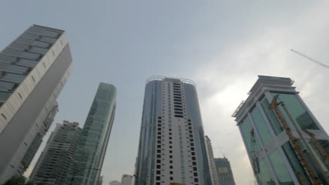 Wolkenkratzer-Und-Bau-In-Kuala-Lumpur,-Malaysia
