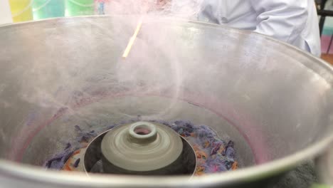 cotton-candy-preparation-with-machine