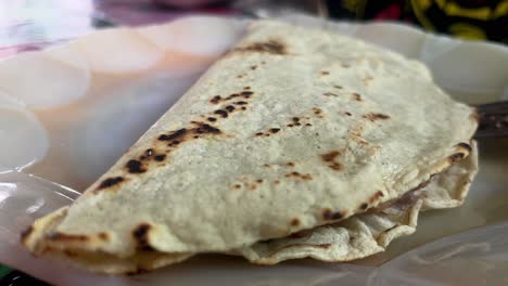 Tortillas-Tlayuda-Mexiko-Streetfood-Aus-Nächster-Nähe