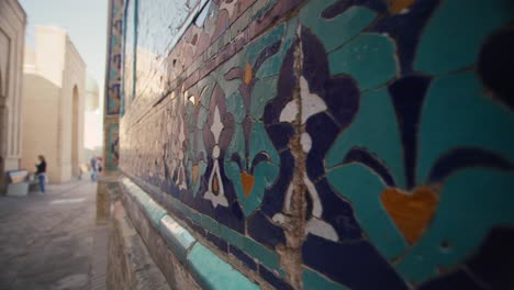 Samarkand-Stadt-Shahi-Zinda-Mausoleen-Islamische-Architektur-Keramikmosaiken-41-Von-51