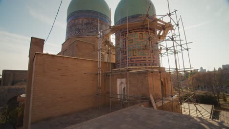 Ciudad-De-Samarcanda-Mausoleos-Shahi-Zinda-Arquitectura-Islámica-Restauración-Mosaicos-42-De-51