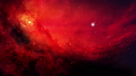 Space-Exploration-To-The-Orion-red-Nebula