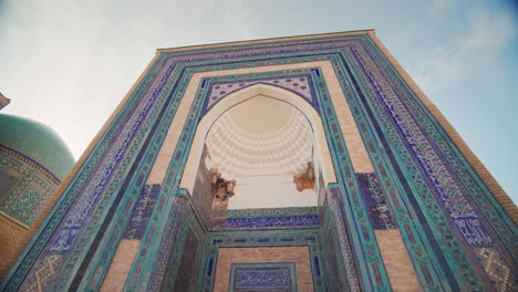 Ciudad-De-Samarcanda-Shahi-Zinda-Mausoleos-Arquitectura-Islámica-Mosaicos-36-De-51