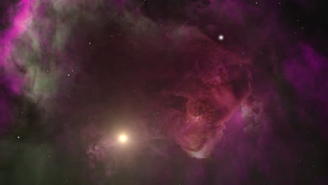 view-of-Coloful--Nebula,-Seamless-Loop-4k