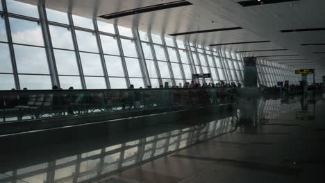 Timelapse-shot-of-Noi-Bai-International-Airport