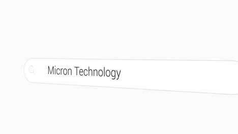 Searching-Micron-Technology-on-the-Search-Engine