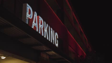 Downtown-Parking-Garage-LED-Sign