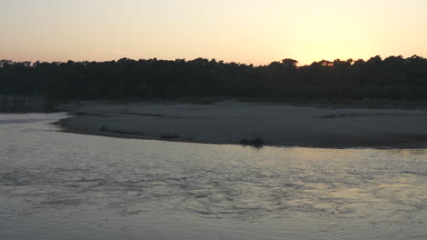 A-panning-view-of-the-Rapti-River-in-the-Chitwan-National-Park-in-southern-Nepal