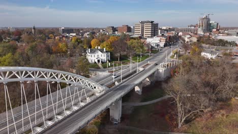 Drone-reveal-of-Burgoyne-Bridge-and-downtown-St