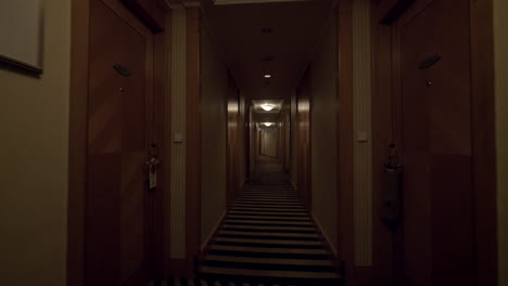 Walking-through-the-hotel-corridor