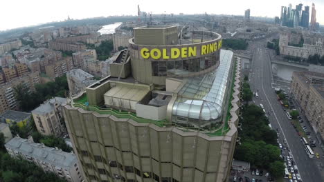 Golden-Ring-Hotel-in-Moscow-aerial-shot